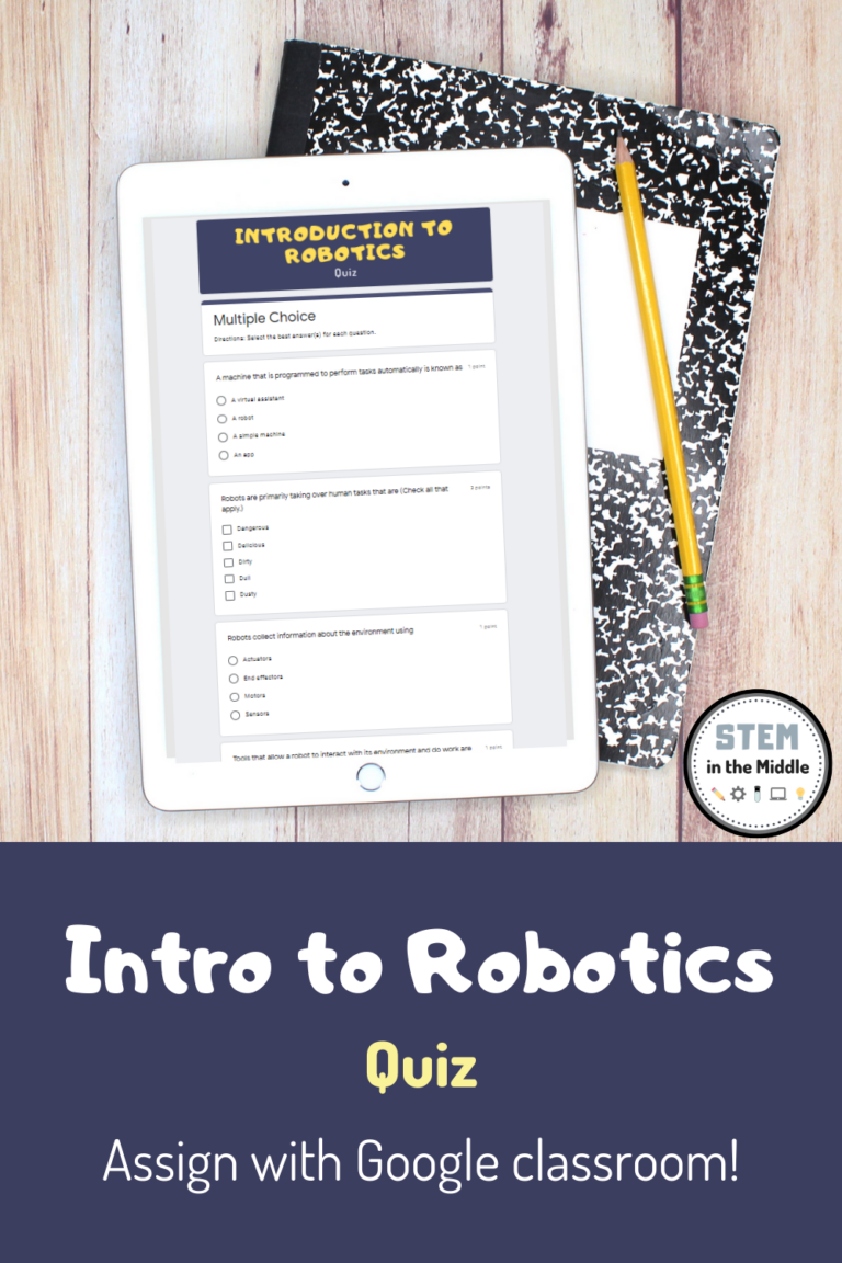 Robotics Activities For Middle School Robotics Lessons Stem Lesson