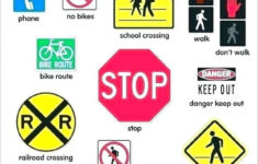 Safety Signs Worksheets For Kindergarten Free Printable Safety