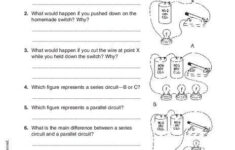 Series And Parallel Circuits Worksheet Electric Circuits Worksheet For