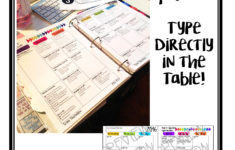 This Is A Lesson Plan Template That Is Editable With PowerPoint The