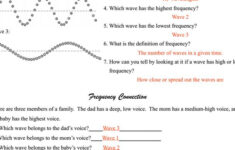 Waves Worksheet 2 Answers pdf School Worksheets Free Printable